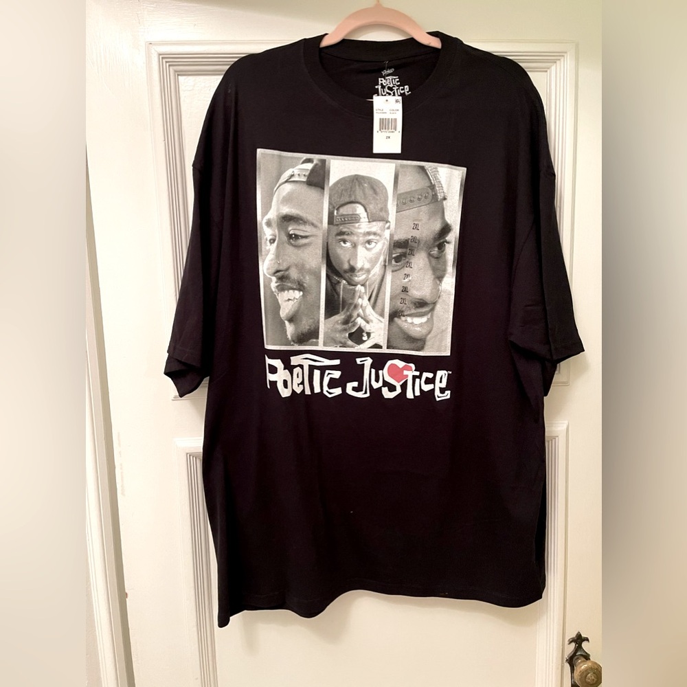 Tupac Poetic Justice T-Shirt NWT and NWOT